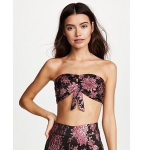 Never worn For love and lemons crop top!